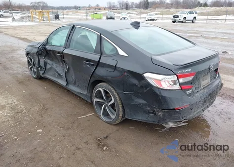 2021 Honda Accord Sport Special Edition from USA, damaged, VIN 1HGCV1F48MA052380